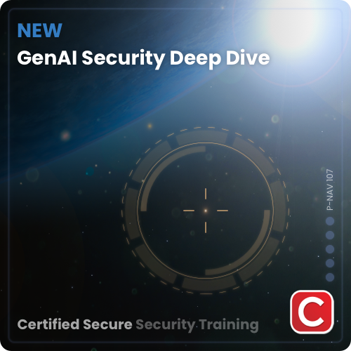 Certified Secure GenAI Deep Dive Security Training